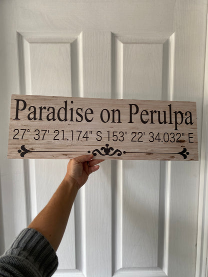 Custom Residence Sign - Personalised House Surname Name Signage - Australian Made