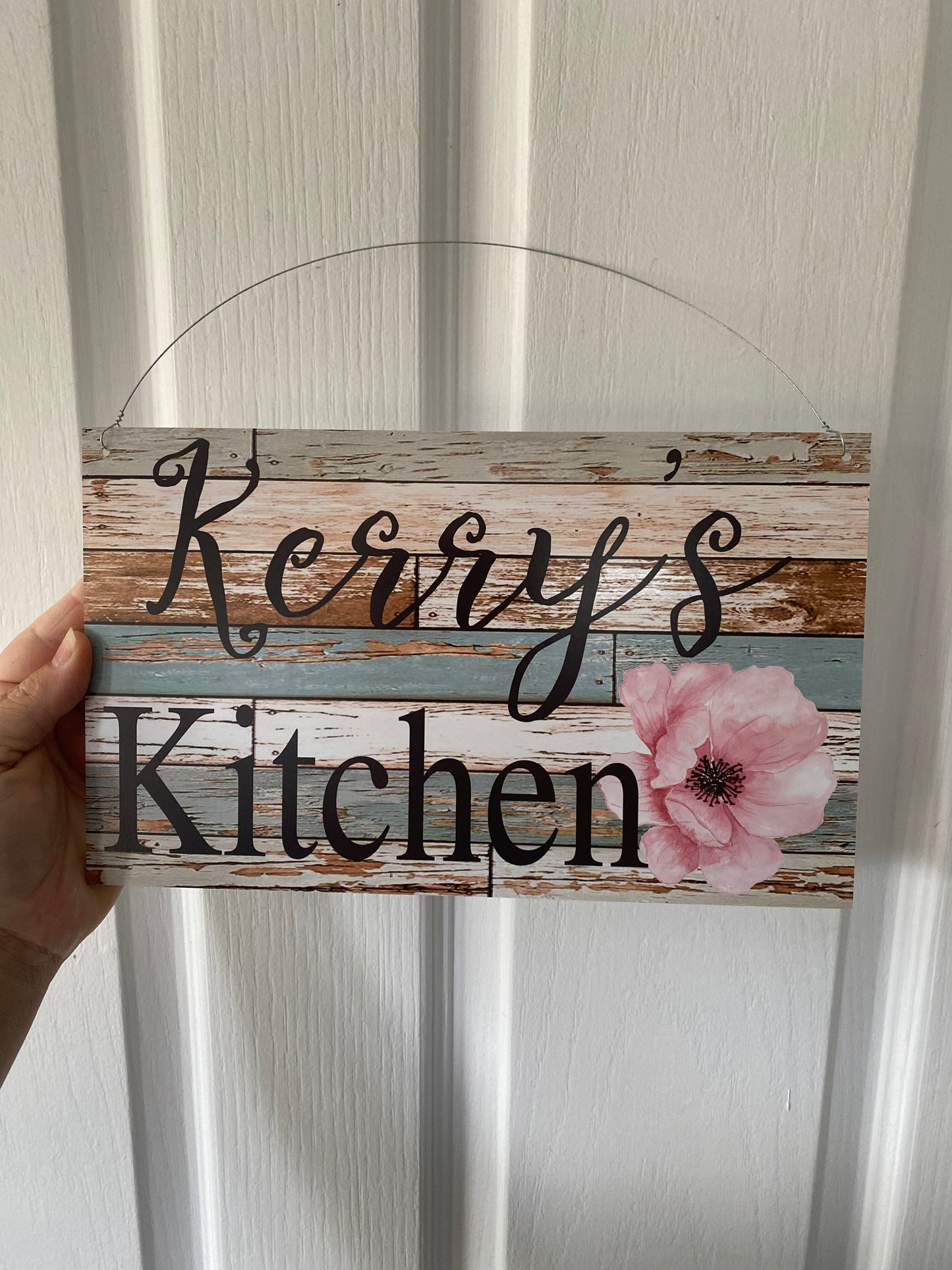 Kitchen Vintage Custom Personalised Sign