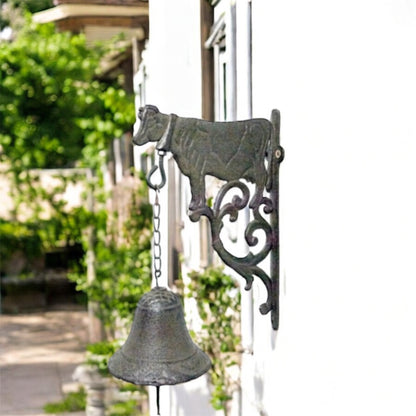 Doorbell Bell Cow Farmhouse Country