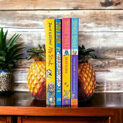 Book Ends Bookend Pineapple Tropical - The Renmy Store Homewares & Gifts 