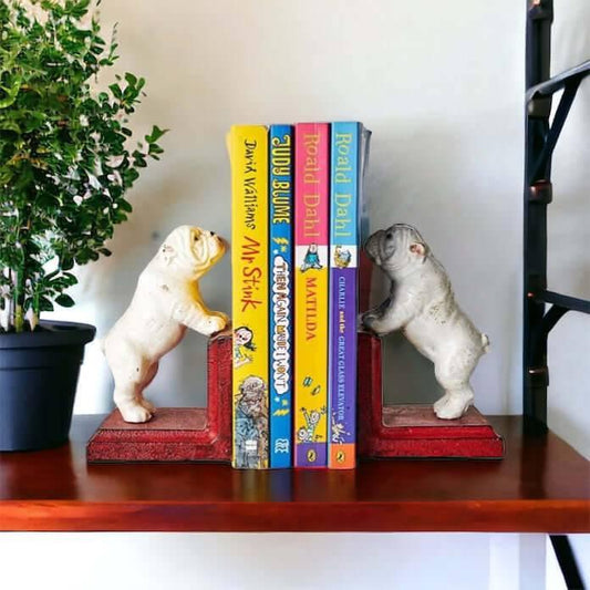 Bookends Bookend Bull Dog Bulldog - The Renmy Store Homewares & Gifts 