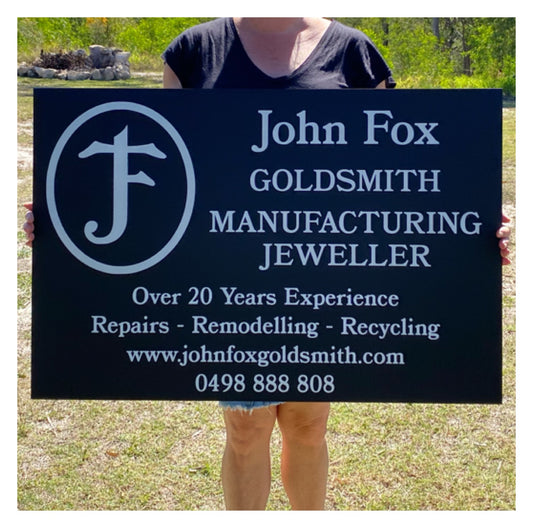 Business Retail Shop Outdoor Sign with Delivery