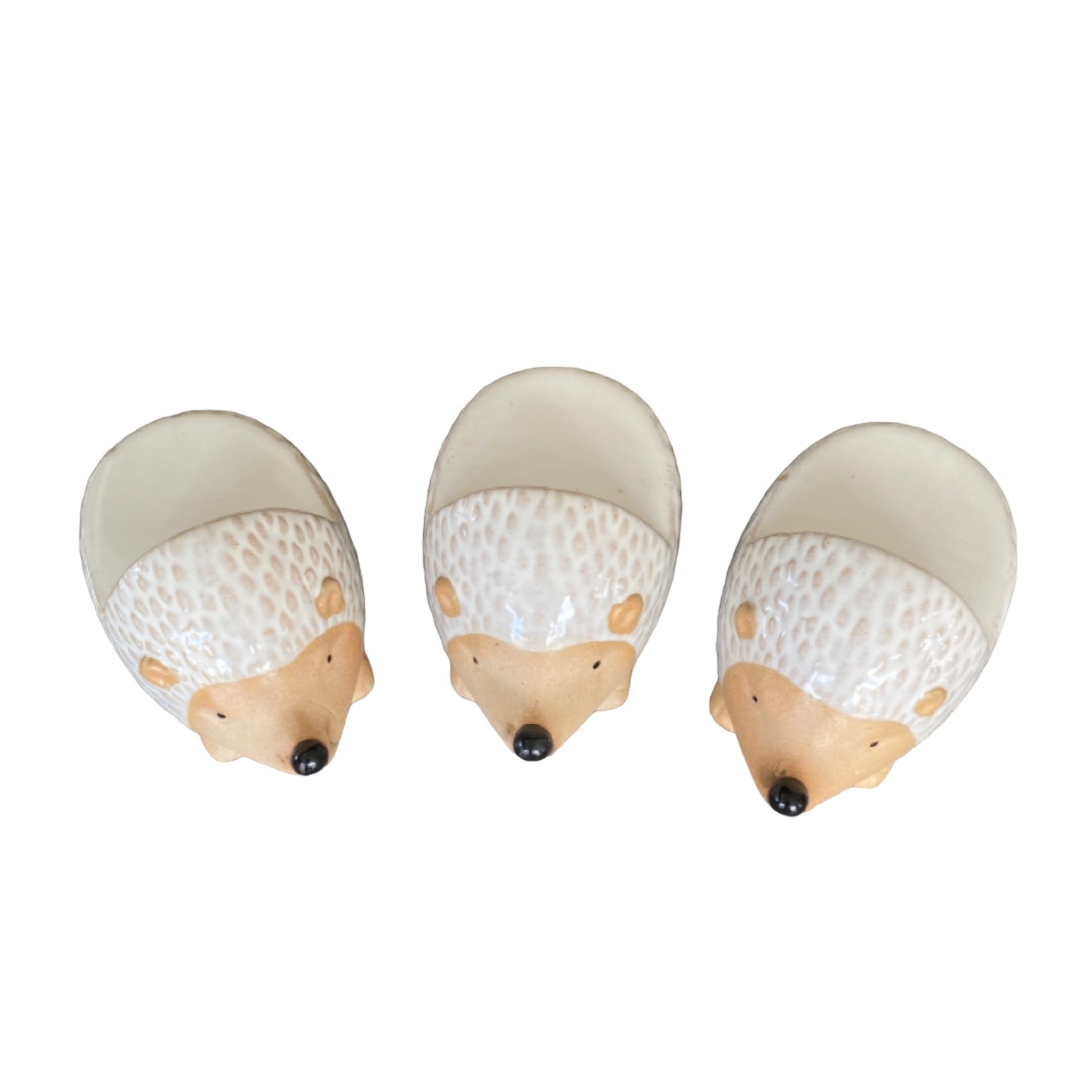 Pot Plant Feet Echidna Set of 3 White - The Renmy Store Homewares & Gifts 