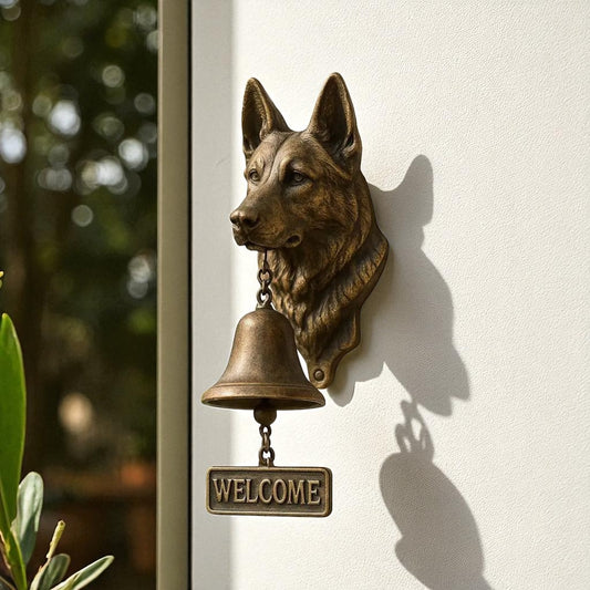 German Shepherd Welcome Dog Doorbell Bell