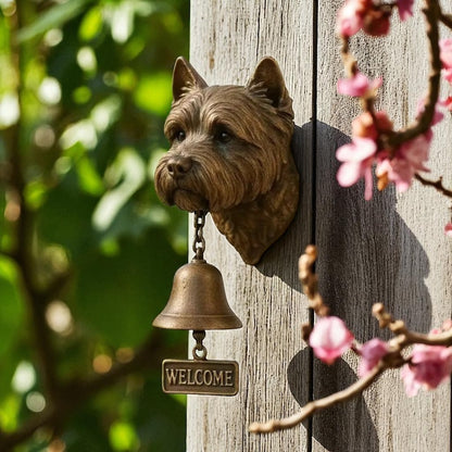 West Highland Terrier Westie Welcome Dog Doorbell Bell