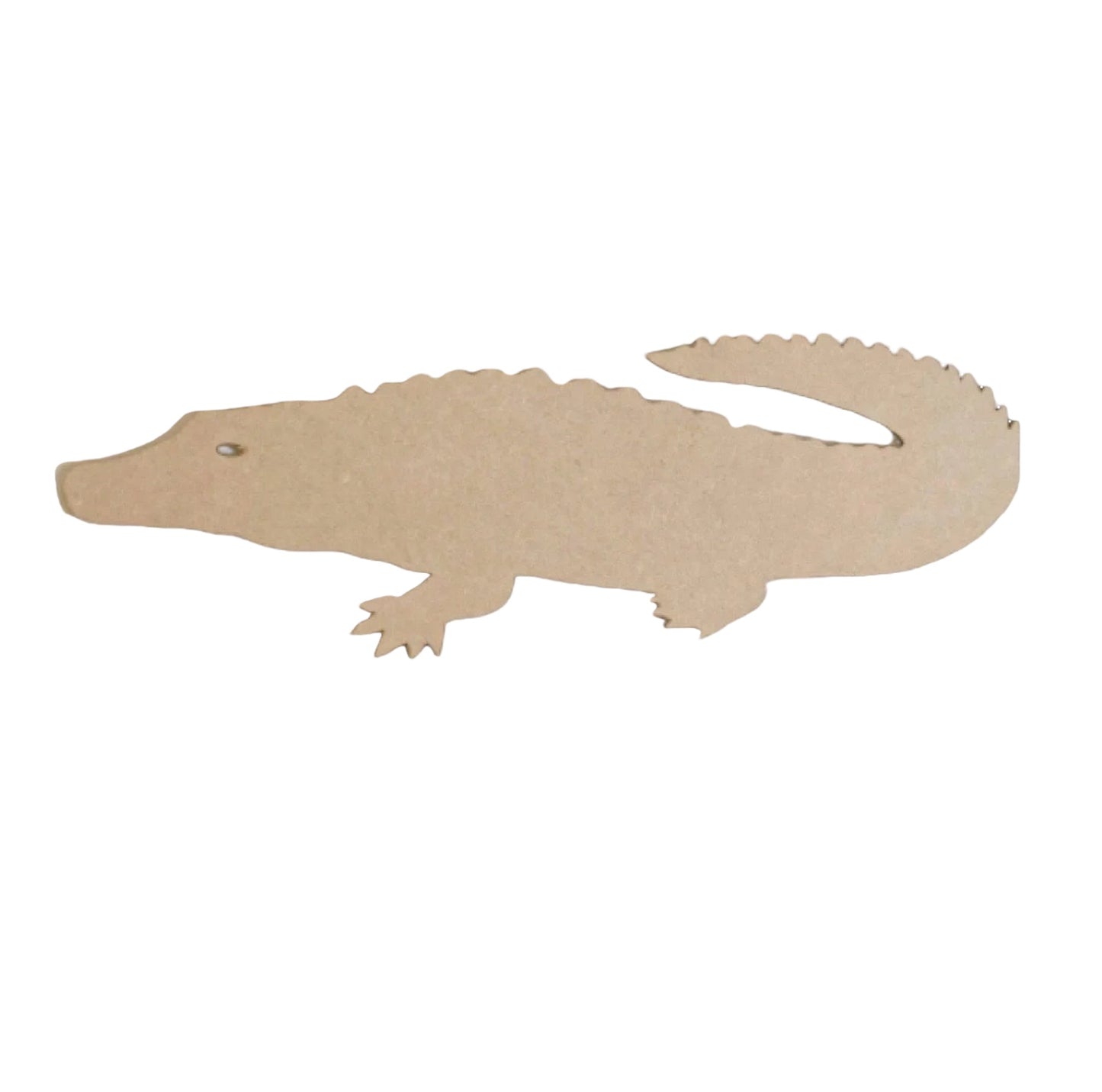 Crocodile Croc Raw MDF Timber DIY Craft