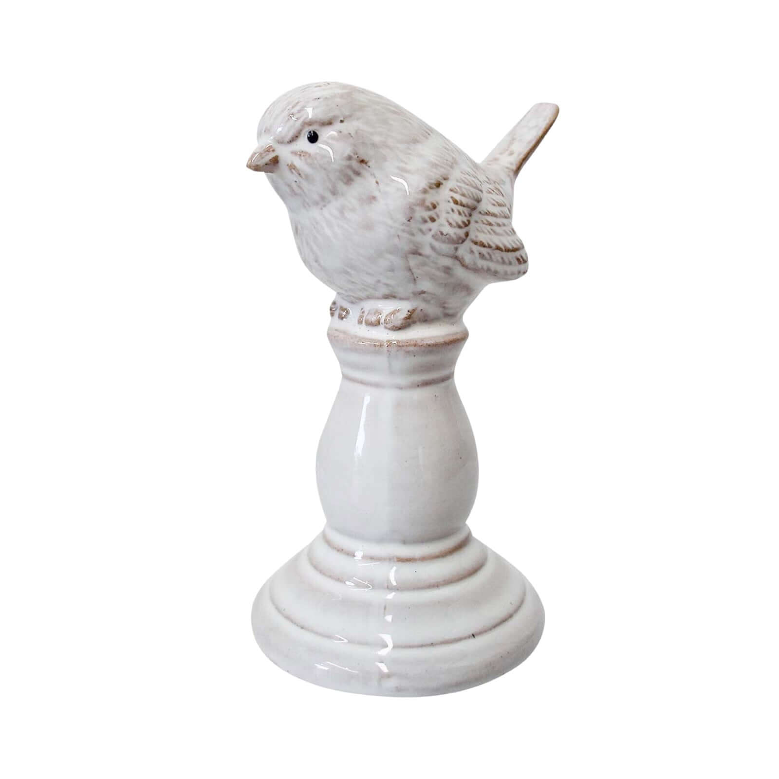 Bird Ceramic Lark French White Décor - The Renmy Store Homewares & Gifts 