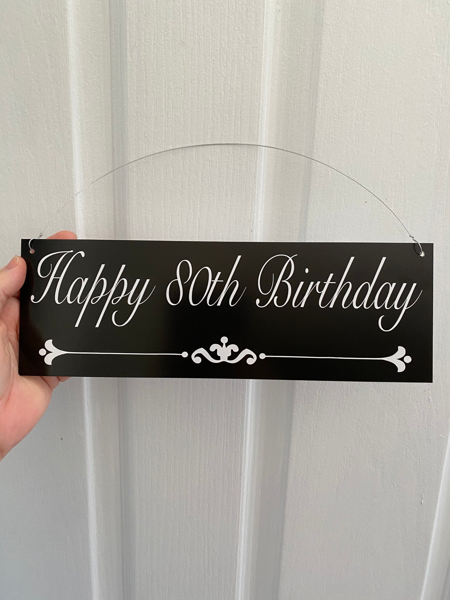 Custom Family Name Sign - Personalised Vintage Black Signage - Australian Made