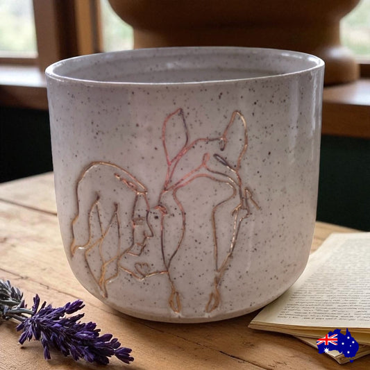 Mug Cup Horse Best Friend Pottery Ceramic Aussie Made
