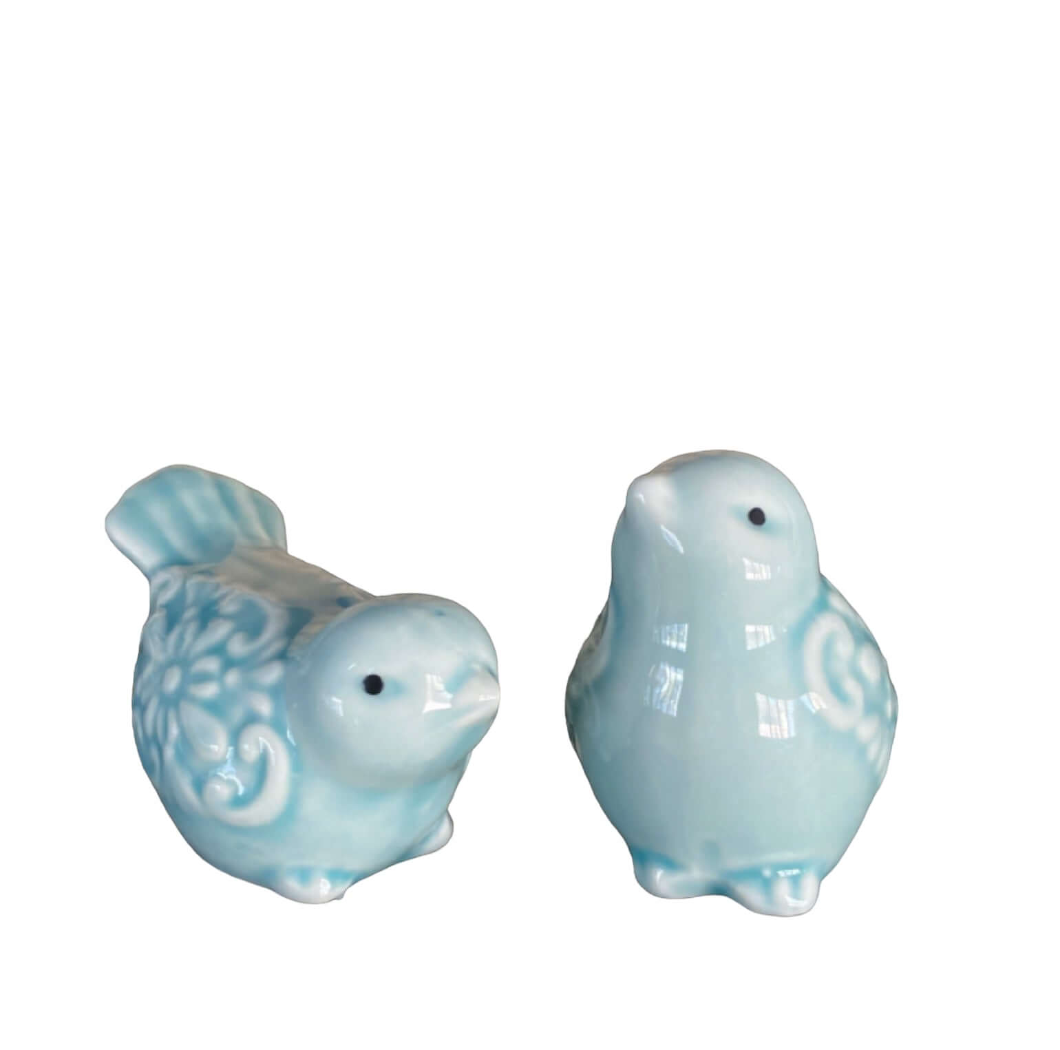 Bird Birds Light Blue Décor Set Of 2 - The Renmy Store Homewares & Gifts 