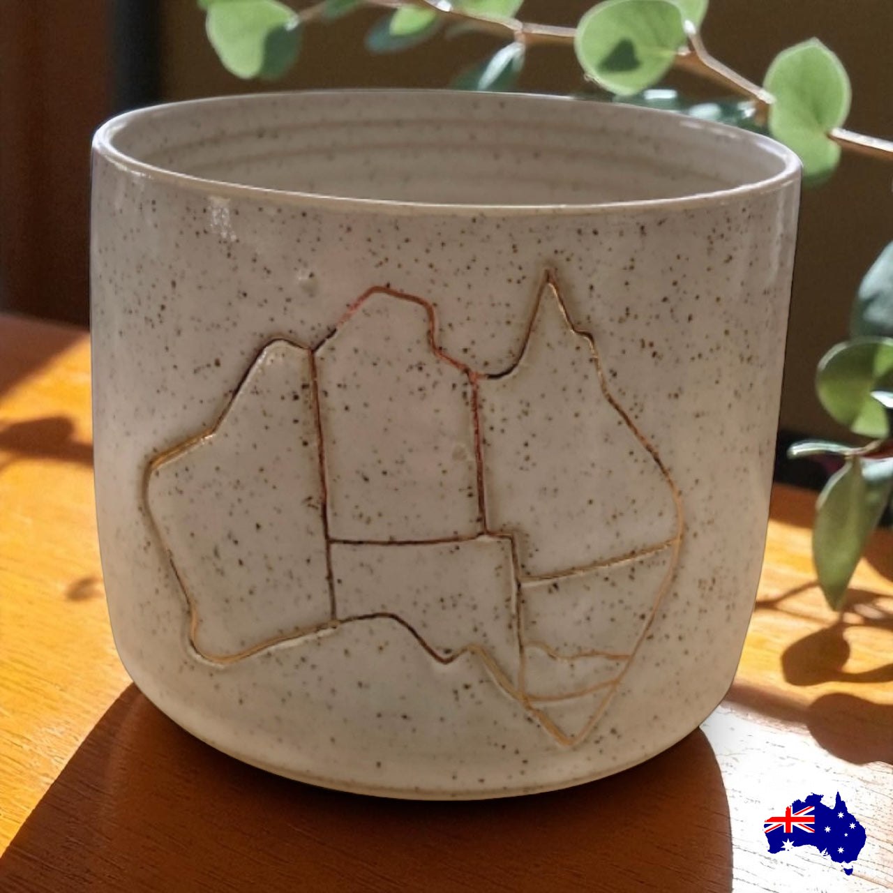 Mug Cup Australia Travel Pottery Ceramic Aussie Made
