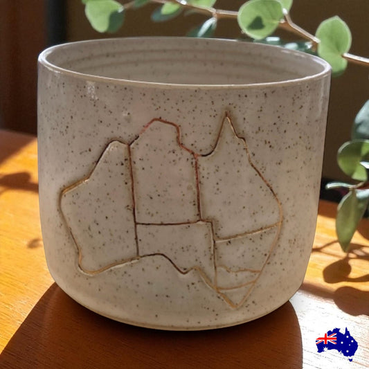 Mug Cup Australia Travel Pottery Ceramic Aussie Made
