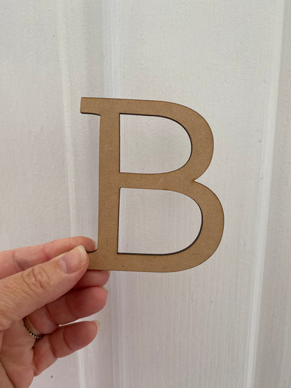 Custom MDF Letters Set of 10 | Personalised Laser Cut Letters | Aussie Made