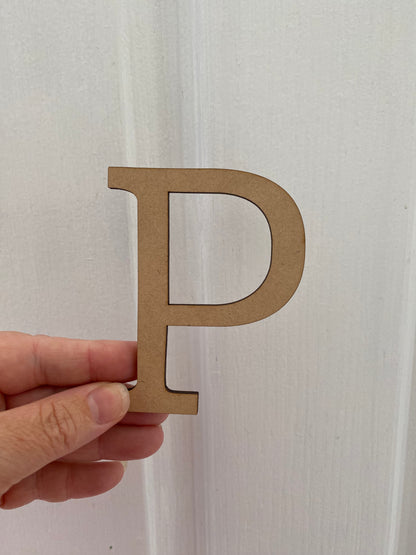 Custom MDF Letters Set of 10 | Personalised Laser Cut Letters | Aussie Made
