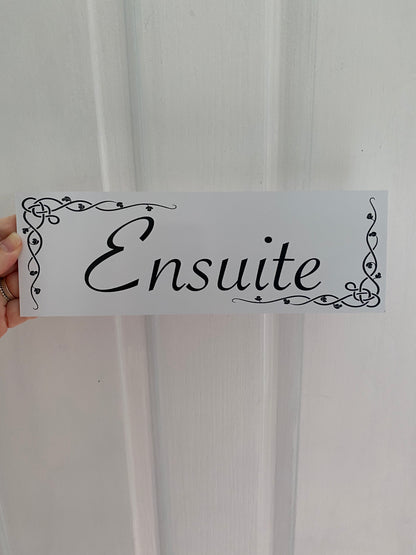 Custom Personalised Vintage Door Room Sign Toilet Laundry Bathroom