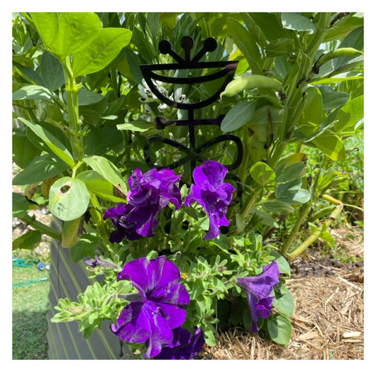 Trellis Climbing Planter Garden Decorative Vintage Set of 2