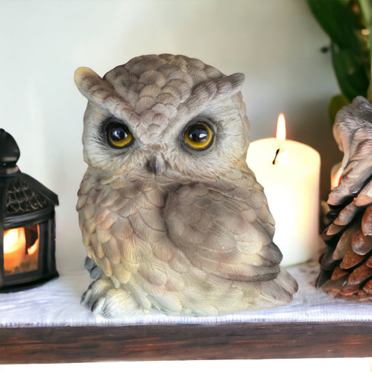 Owl Realistic Bird Ornament - The Renmy Store Homewares & Gifts 