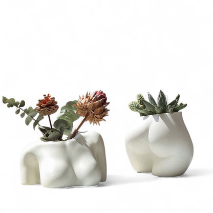 Planter Pot Vase Flower Plant Feminine Lady Booty Boob