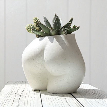 Planter Pot Vase Flower Plant Feminine Lady Booty Boob