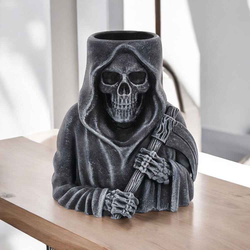 Planter Pot Pen Holder Garden Zombie Ghost Frankenstein Decoration