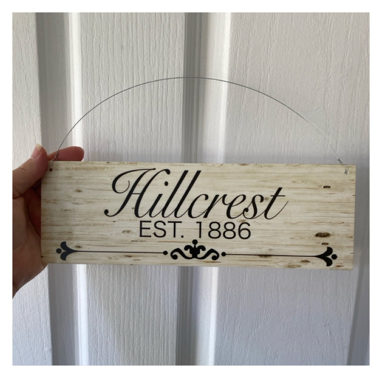 Family Name Custom Personalised Vintage Sign