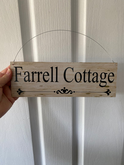 Custom Residence Sign - Personalised House Surname Name Signage - Australian Made