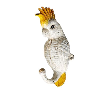 Cockatoo Bird Iron Hook - The Renmy Store Homewares & Gifts 