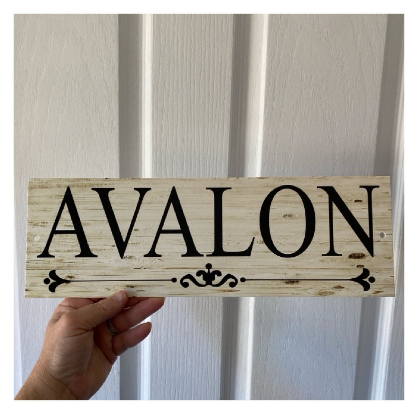 Residence House Surname Name Custom Personalised Sign