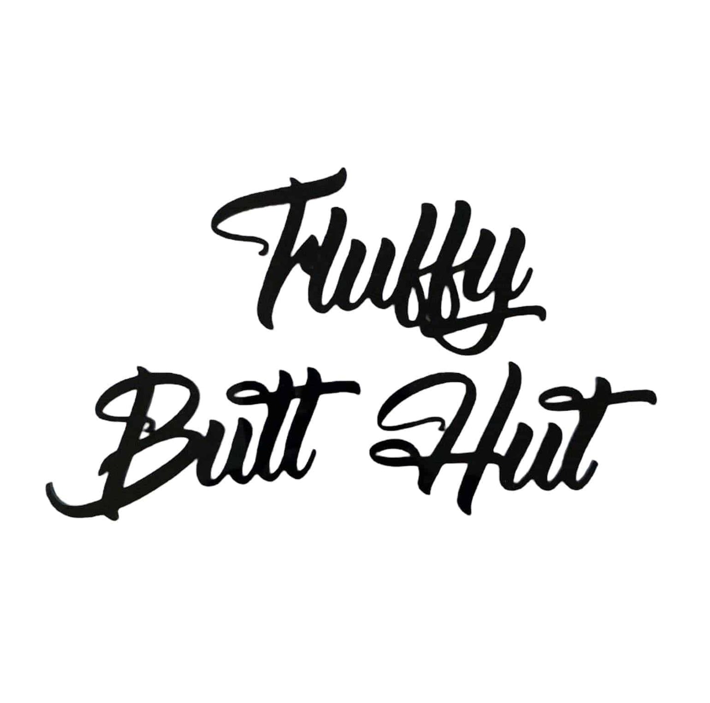 Fluffy Butt Hut Chicken Sign - The Renmy Store Homewares & Gifts 