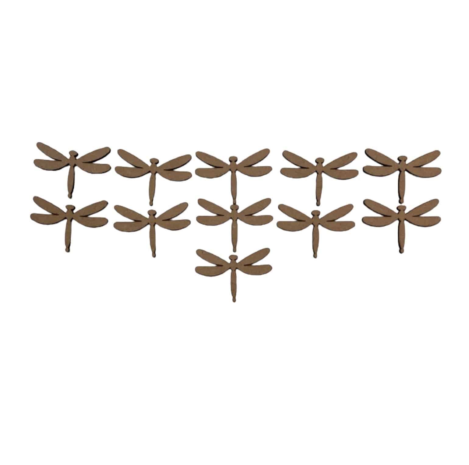 Dragonfly Timber MDF Shape DIY Raw - The Renmy Store Homewares & Gifts 