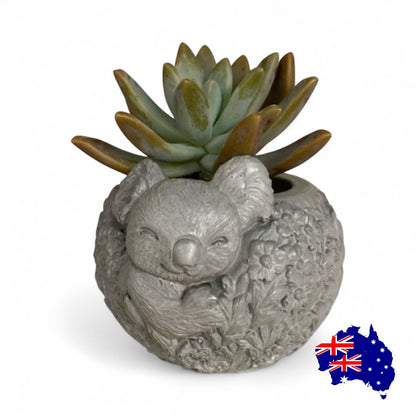 Pure Beeswax Koala Candle Aussie Handmade