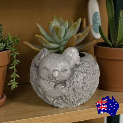 Pure Beeswax Koala Candle Aussie Handmade