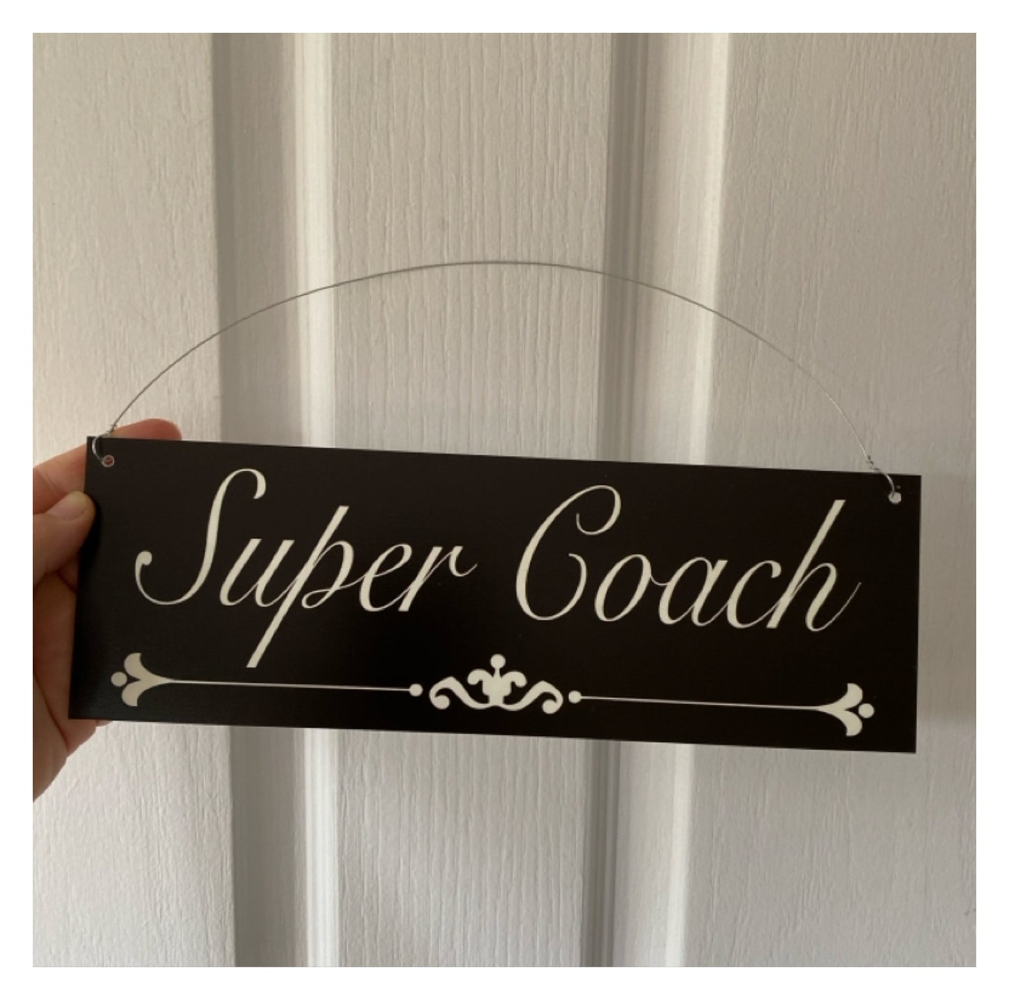 Family Name Custom Personalised Vintage Black Sign