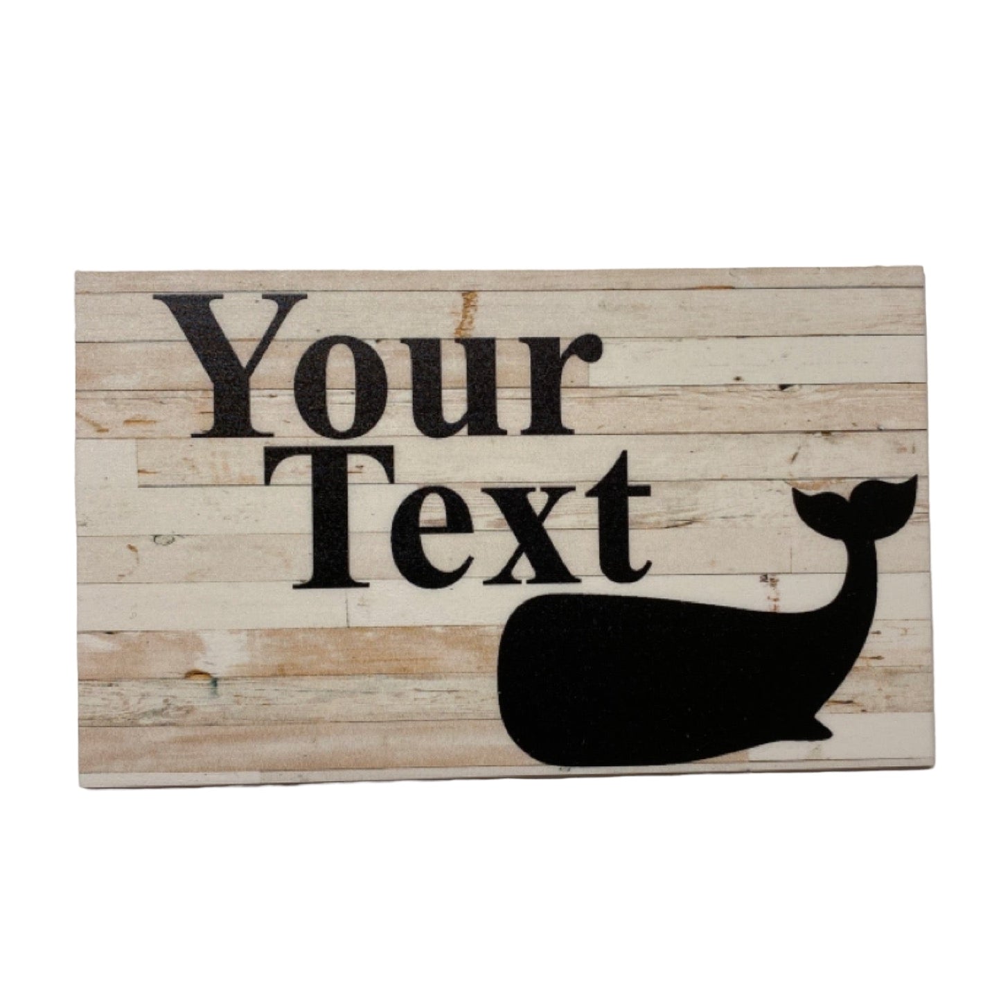 Whale Beach House Your Text Custom Wording Sign
