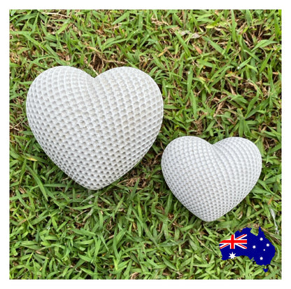 Heart Love Home Garden Decoration Aussie Handmade Concrete