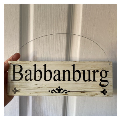 Residence House Surname Name Custom Personalised Sign