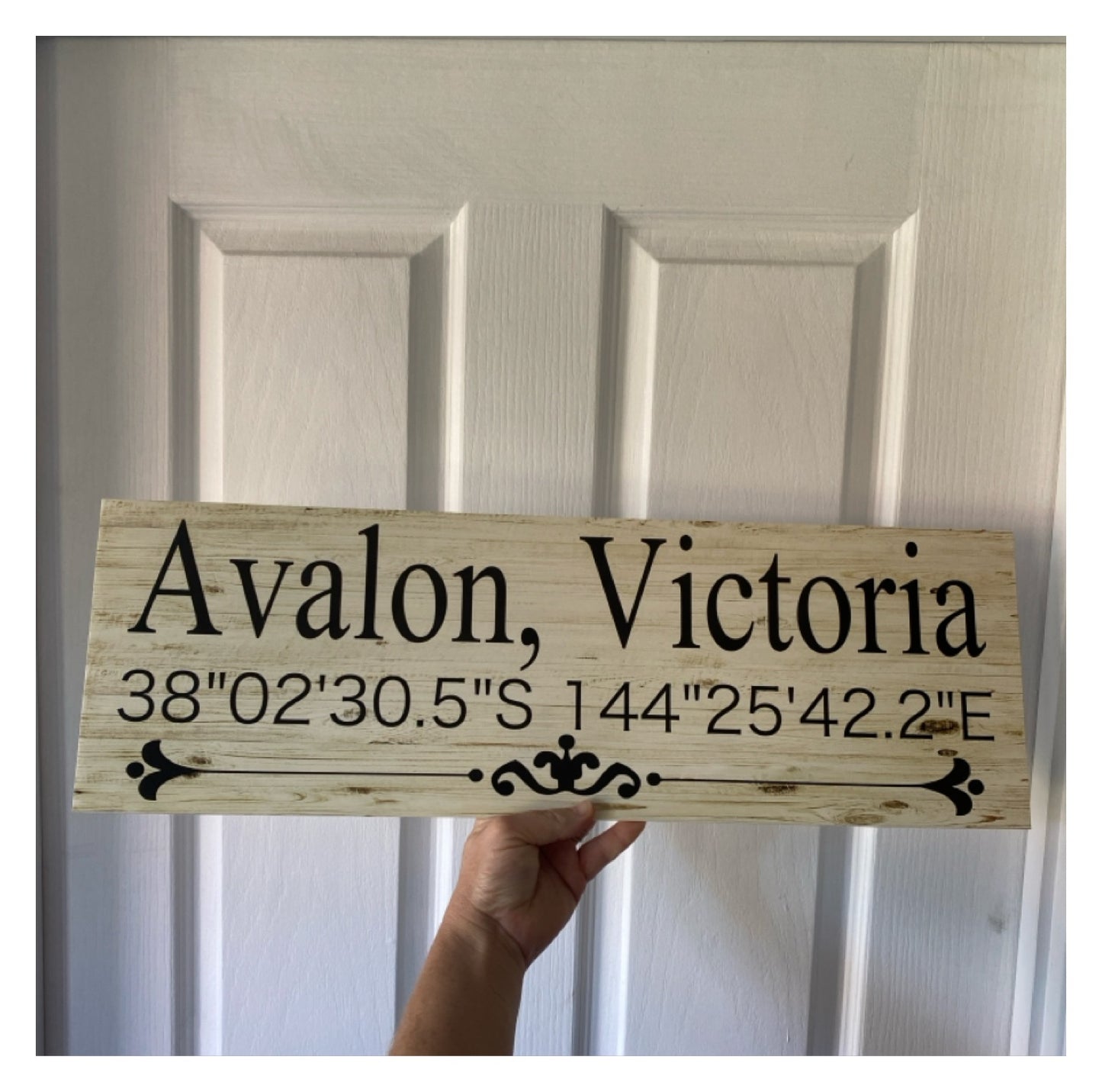 Residence House Surname Name Custom Personalised Sign