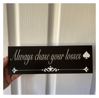 Family Name Custom Personalised Vintage Black Sign