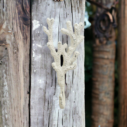 Hook Rustic White Coastal Beach Style - The Renmy Store Homewares & Gifts 