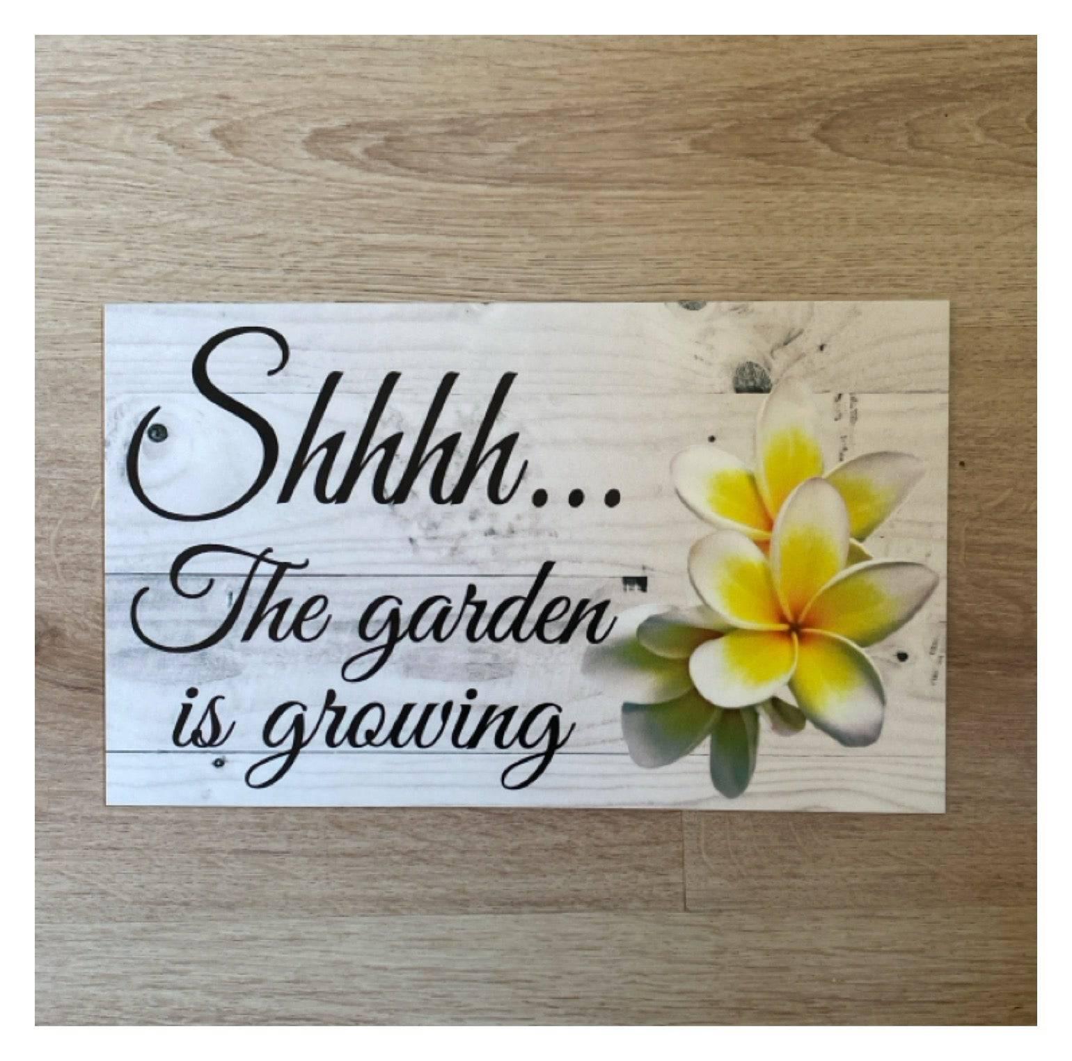 Frangipani Custom Wording Text Name Sign - The Renmy Store Homewares & Gifts 