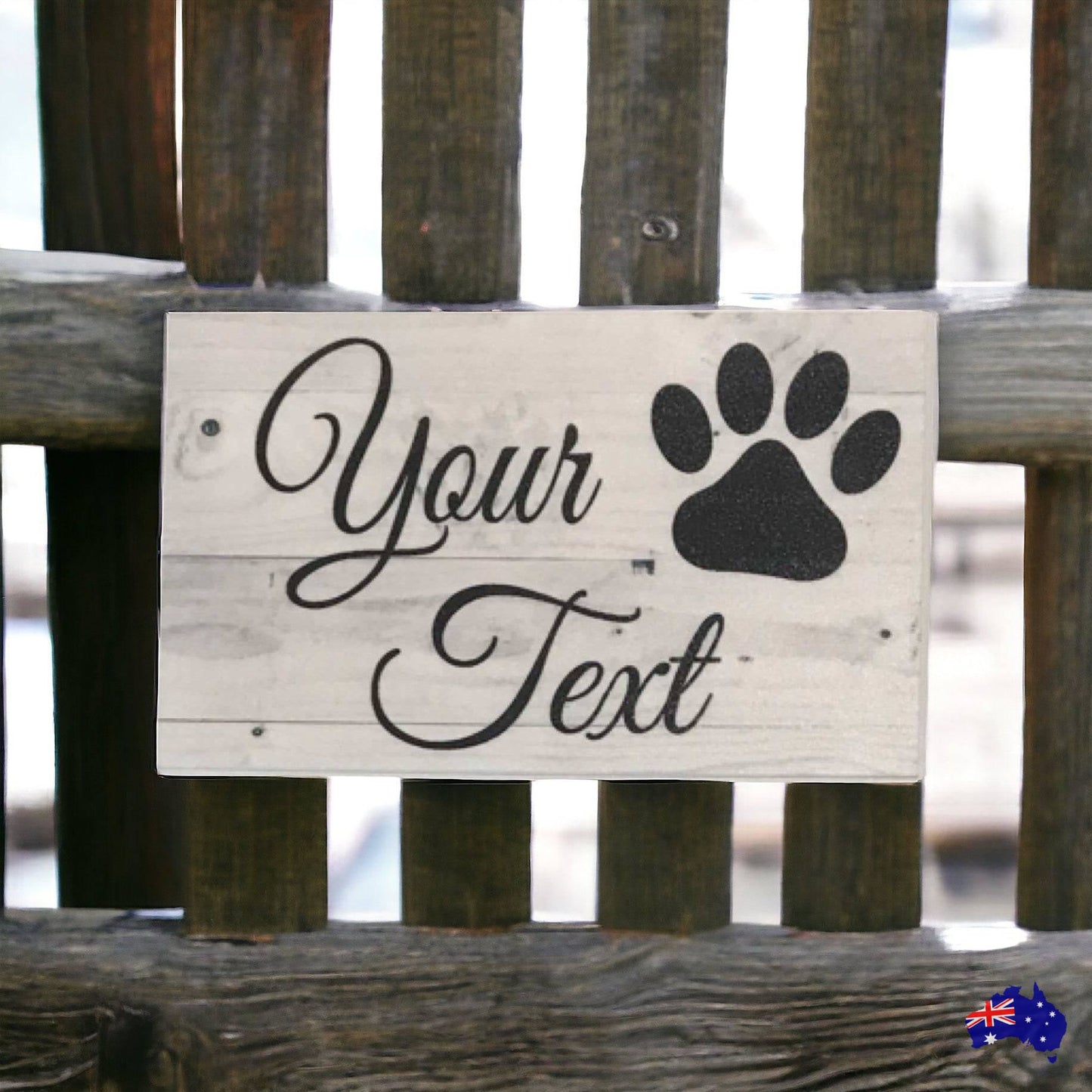 Dog Cat Custom Paw Sign - The Renmy Store Homewares & Gifts 