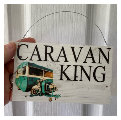 Caravan Vintage Custom Persoanlised Sign