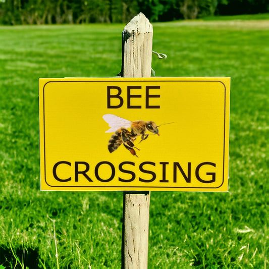 Bee Crossing Sign - The Renmy Store Homewares & Gifts 