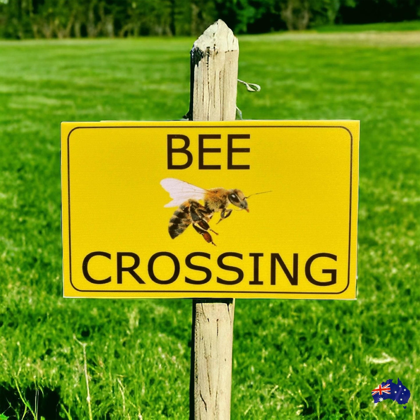 Bee Crossing Sign - The Renmy Store Homewares & Gifts 