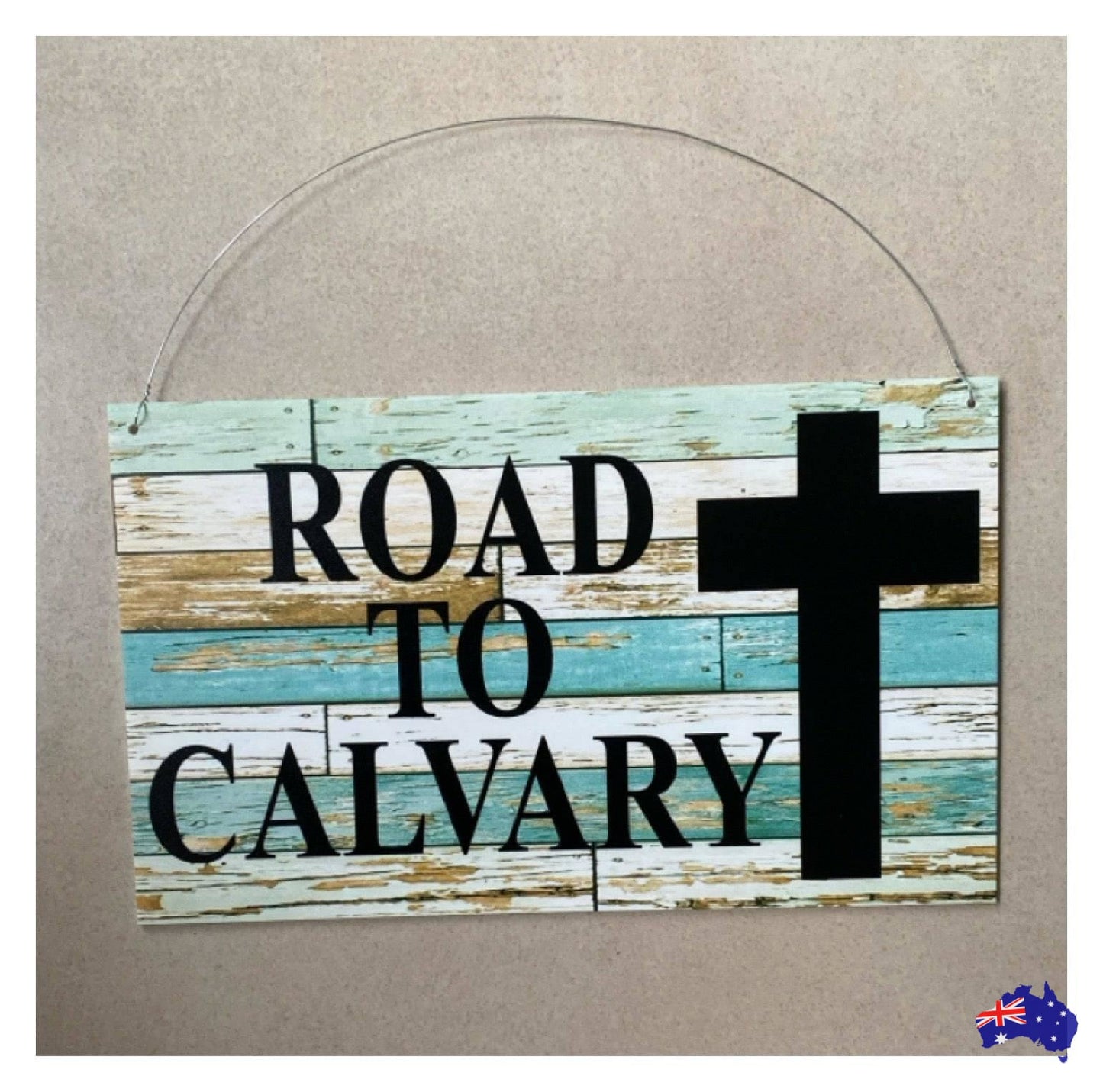 Cross Memorial Custom Sign - The Renmy Store Homewares & Gifts 