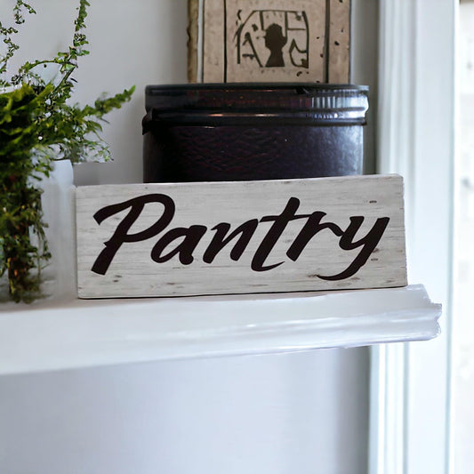 Kitchen Pantry Door Shelf Sign - The Renmy Store Homewares & Gifts 