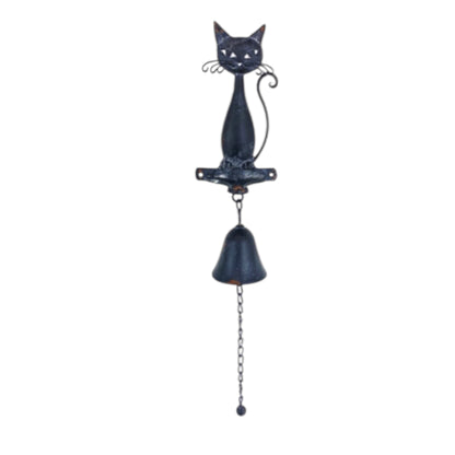 Doorbell Cat Kitty Vintage Bell Rustic Cast Iron