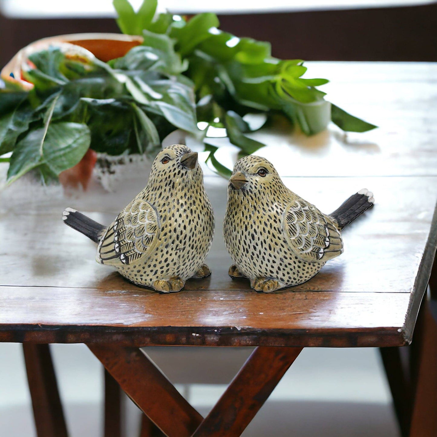 Bird Woodland Set of 2 Ornament - The Renmy Store Homewares & Gifts 