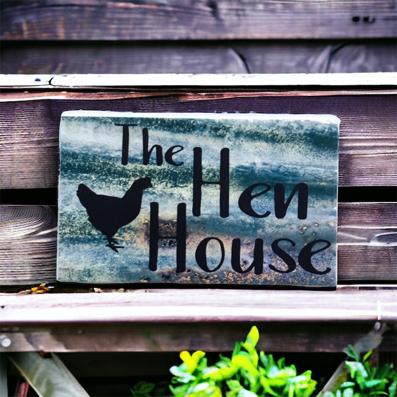 Hen House Rustic Metal Style Sign - The Renmy Store Homewares & Gifts 