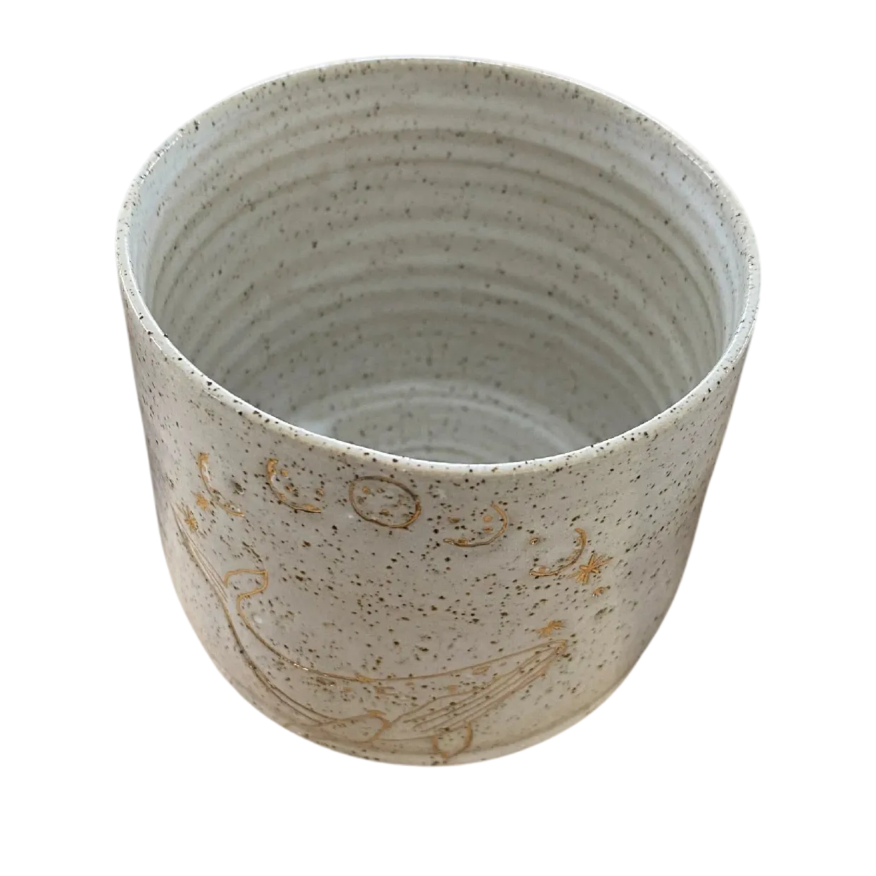 Mug Cup Whale Moon Pottery Ceramic Aussie Made